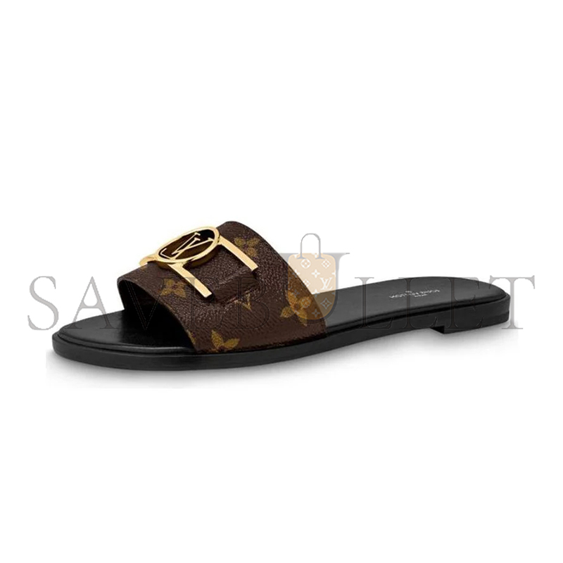 LOUIS VUITTON LOCK IT FLAT MULE 1A64MM